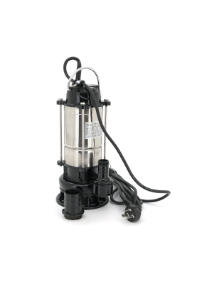 Занурювальний насос, 370W, 220V, до 5 м³/год, підйом до 5 м, 40 мм, нержавіюча сталь + перехідник