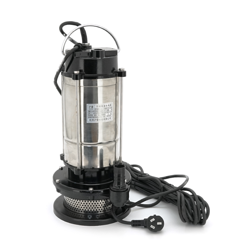 Занурювальний насос, 1100W, 220V, до 2.5 м³/год, підйом до 25 м, 25мм, нержавіюча сталь, 410х195х225 мм, 11.180 кг. + перехідник