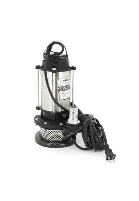 Занурювальний насос, 550W, 220V, до 2 м³/год, підйом до 13м, 25мм, нержавіюча сталь+ перехідник