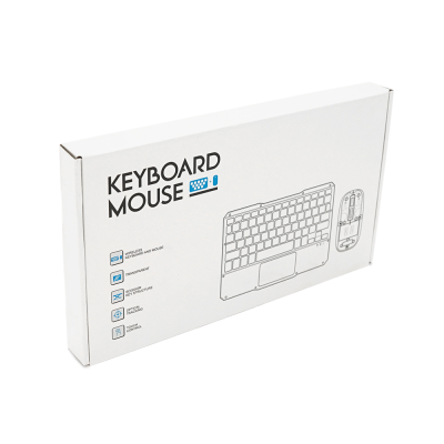 Бездротовий комплект YT-KB333 (KB+Mouse), (Eng / Pyc), 2.4G, 78 клавіш, Black/Transparent, Box Бездротовий комплект YT-KB333 (KB+Mouse), (Eng / Pyc), 2.4G, 78 клавіш, Black/Transparent, Box