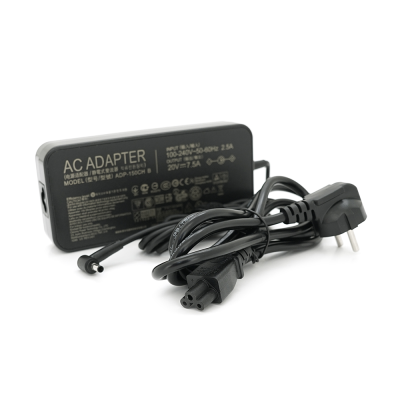 Блок живлення MERLION для ноутбука ASUS 20V 7.5А (150 Вт) штекер 4.5*3.0мм, довжина 0,9м