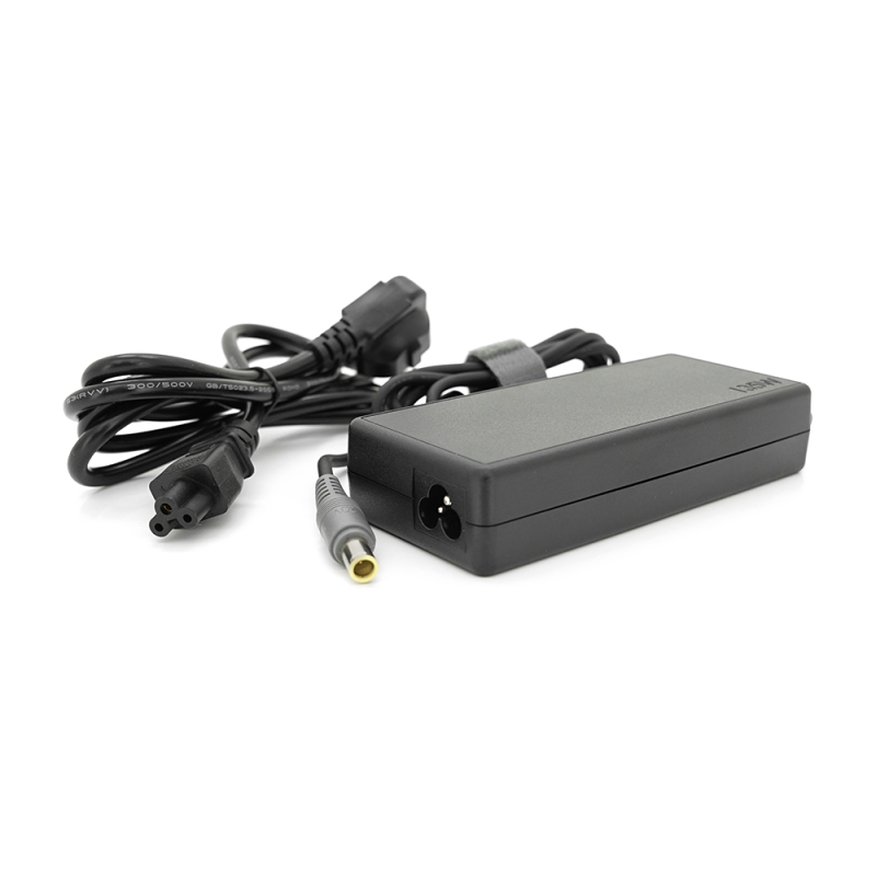 Блок живлення MERLION для ноутбука LENOVO 20V 6,75A штекер 7.9*5.5, довжина 0,9м + кабель живлення