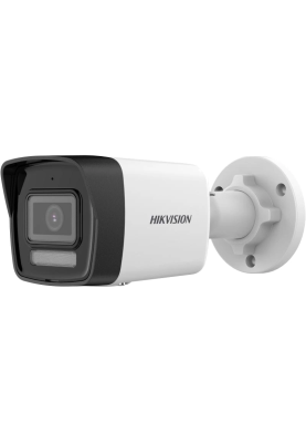 2МП Smart Hybrid Light циліндрична камера Hikvision з мікрофоном DS-2CD1023G2-LIUF (2.8мм)