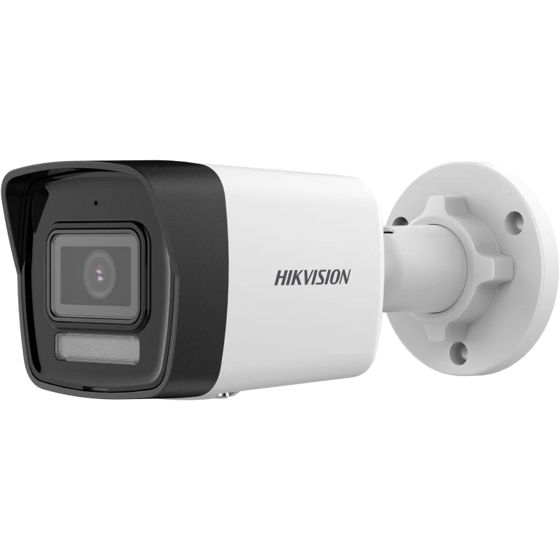 2МП Smart Hybrid Light циліндрична камера Hikvision з мікрофоном DS-2CD1023G2-LIUF (2.8мм)