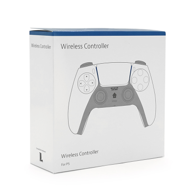 Геймпад Brazzers BR-KCLPS5 бехздротовий UAL Sense Wireless Controller, White, 3.7V, 1000mAh, Box