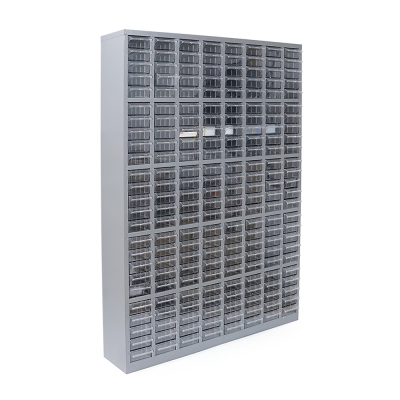 Металева скринька для радіодеталей, 1495 х 1020 х 240 мм, 200 відділень