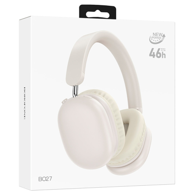 Навушники Bluetooth Borofone BO27, White, Box