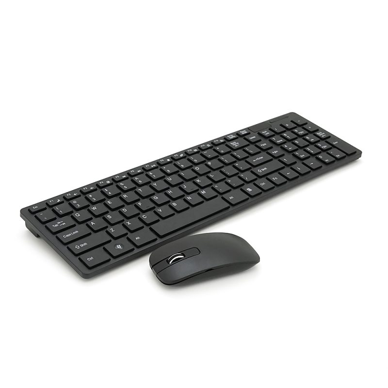 Бездротовий комплект K06 (KB+Mouse), (Eng / Pyc), 2.4G, Black, Box