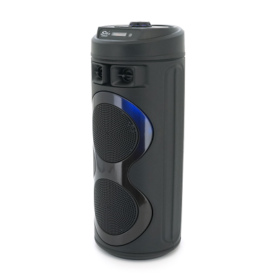 Акустична система з підсвічуванням ZQS6220, 2*10W, вбудований акум 3000mAh, живлення від USB кабелю, Black, Box Акустична система з підсвічуванням ZQS6220, 2*10W, вбудований акум 3000mAh, живлення від USB кабелю, Black, Box