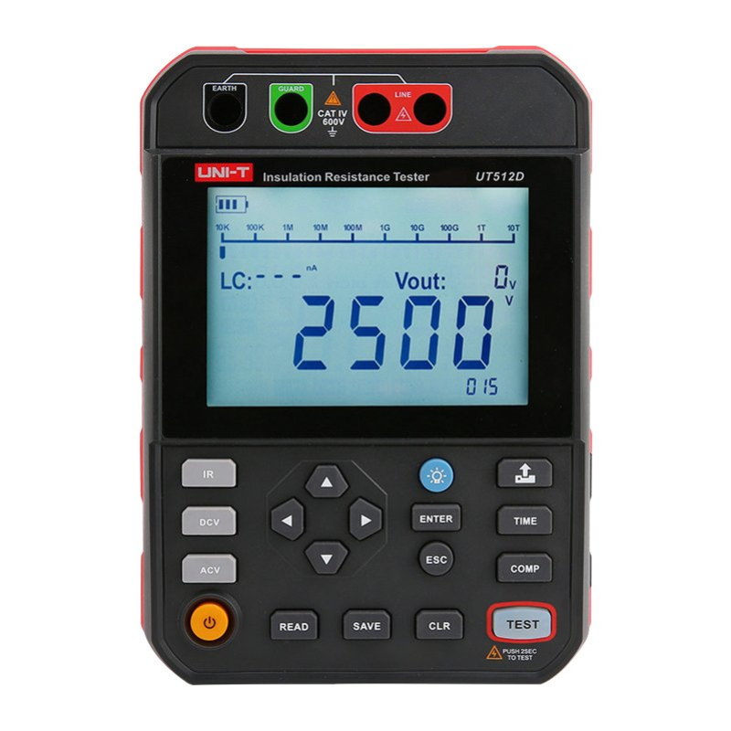 Тестер опору ізоляції (Мегаомметр) UNI-T UT512