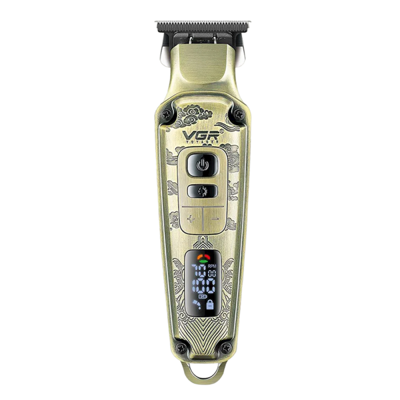 Тример VGR V-901, 4 насадки, LED display, Box