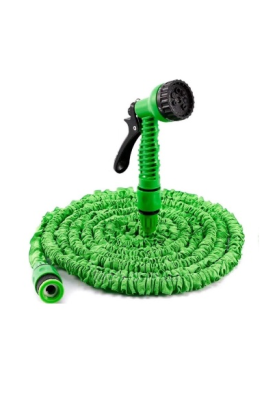 Шланг Садовий KY-600G, 60-180м, Green, + розпилювач, насадка на кран, Box