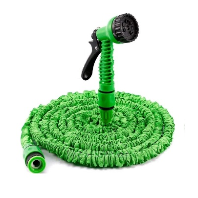 Шланг Садовий KY-600G, 60-180м, Green, + розпилювач, насадка на кран, Box