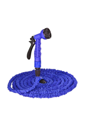 Шланг Садовий KY-600B, 60-180м, Blue, + розпилювач, насадка на кран,Box