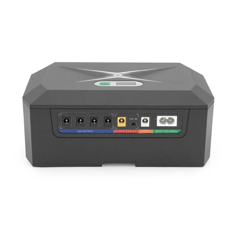 ДБЖ UPS-60W/18 DCP-60W-17 для роутерів/комутаторів/PON, 9/12V*3, 17600мAh(8*2200MAh), Black, BOX