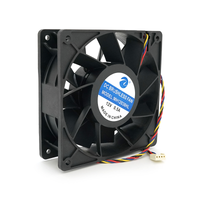 Кулер для охолодження серверних БП 12038 DC sleeve fan 4pin - 120*120*38мм, 12V/05A