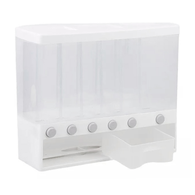 Набір контейнерів для їжі, 6 відсіків для круп та спецій