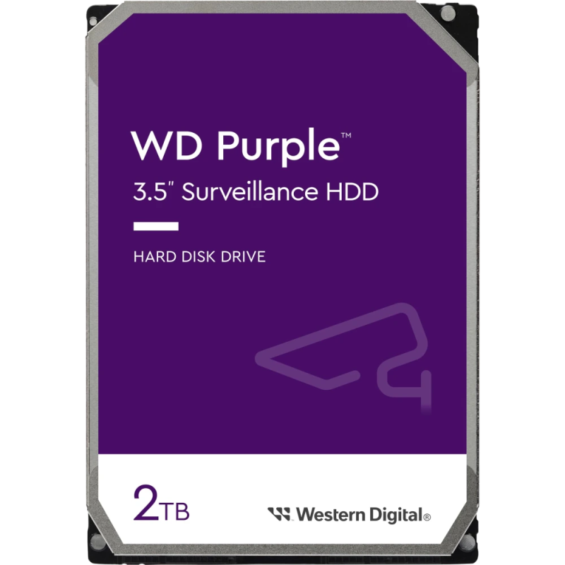 Жорсткий диск 3.5" WD22PURU-78, 2 ТБ, SATAIII, 3.5", 100x25x145мм