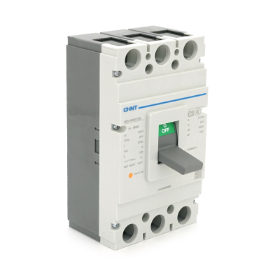 Автоматичний вимикач змінного струму CHINT NM1-400S/3300B-400A-WJXB 3P, 380 В. 315-400A. 50КА/400В; 10КА/690В. 257*150*107mm