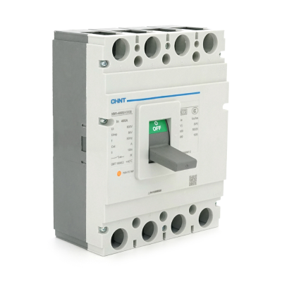 Автоматичний вимикач змінного струму CHINT NM1-400S/4300-400A 4P, 380 В. 315-400A. 35КА/400В; 8КА/690В. 270,5 * 240 * 112mm