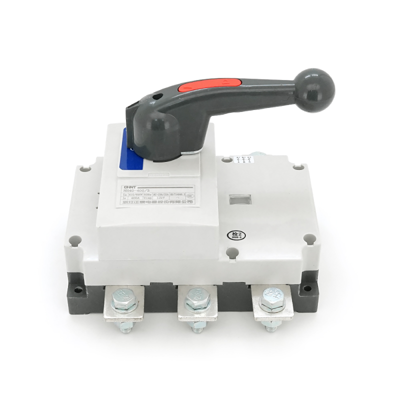 Ручний вимикач/роз'єднувач/рубильник CHINT NH40-400/3P, 380V, 400A, стандартна рукоятка