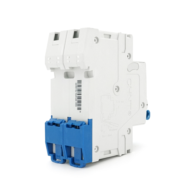 Автоматичний вимикач постійного струму CHNT NB1-63DC 2P C20 DC500V, 20A, 6kA, DIN, 86*36*49.5mm