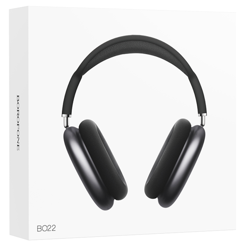 Навушники Bluetooth Borofone BO22, Gray, Box