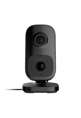 4 Mp WI-FI відеокамера з вбудованим штучним інтелектом Ajax IndoorCam black