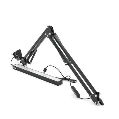 Набір YT40946 лампа 32см+ штатив-журавель для телефону, з кріпленням до столу, висота штатива до 60cm, Box