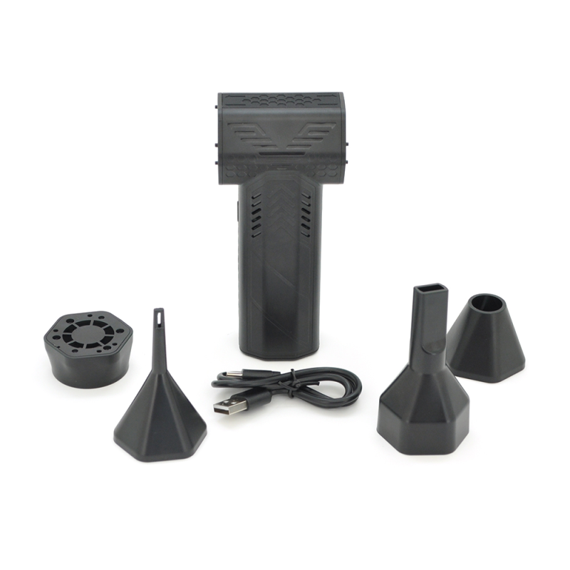 Портативний ручний компресор Turbo Jet Fan X5, 120000RPM, 48m/s, Black, Box