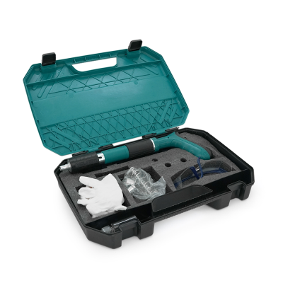 Пістолет будівельно-монтажний YT40974 для цвяхів діаметром 7,3мм, Валіза