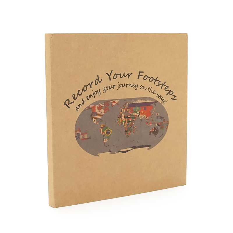 Пазл "Прапори країн світу" 291 кнопка/прапор, пробкова дошка (220*210*17 мм)