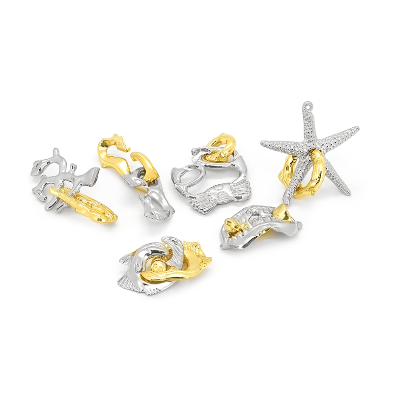 Металевий пазл із 6 предметів "Набір головоломок"