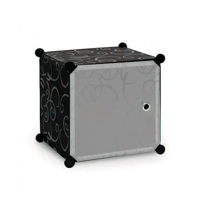Шафа пластикова Storage Cabinet MP-39-61, 110x110x37 см, Black, Box Шафа пластикова Storage Cabinet MP-39-61, 110x110x37 см, Black, Box