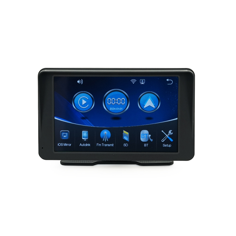 Автомобільний РК-монітор 7" + Carplay CJ-PTC208, Box