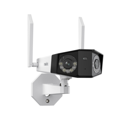 8МП WIFI вулична відеокамера з двома об'єктивами, з довойним підсвічуванням, мікрофоном та SD карткою Reolink Duo 2 WiFi (3,2мм)