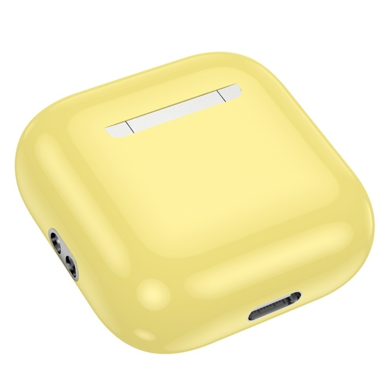 Навушники Bluetooth HOCO EW112, Yellow, Кейс