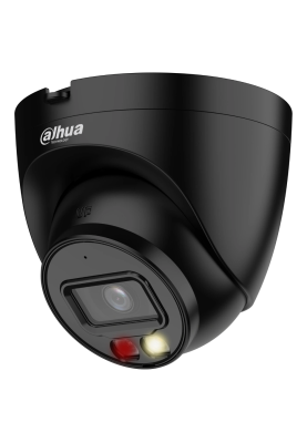 2 Mп IP чорна відеокамера Smart Dual Light зі звуком та SD карткою Dahua DH-IPC-HDW2249T-S-IL-BE (2.8мм)