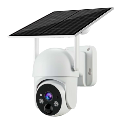 3 Мп 4G поворотна вулична відеокамера із сонячною панеллю та вбудованими АКБ 10400mA Ubox IPPTZ14325 2.8mm