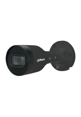 4Мп IP відеокамера Dahua з WDR чорного кольору DH-IPC-HFW1431S1-BE (2.8ММ)