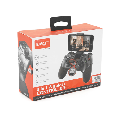 Геймпад бездротовий IPEGA PG-9076 для iOS/Android///PS3/PC/TV, 3.7V, 400mAh, Box