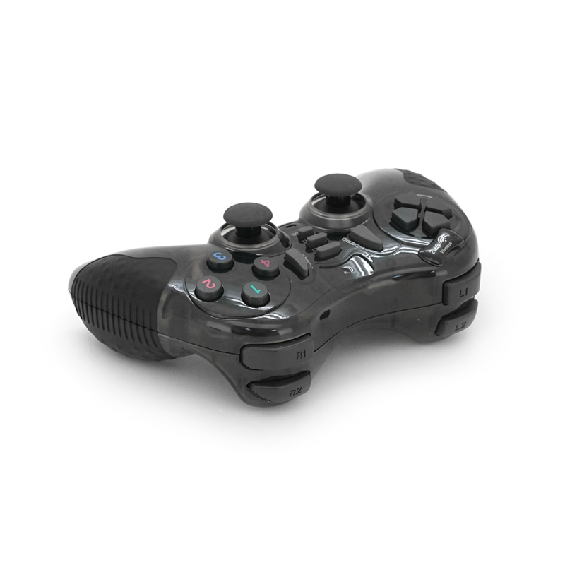 Геймпад бездротовий 7 в 1 для PC/PS1/PS2/PS3/PC360/TV/TV BOX/Android/Win10, живлення від 2*ААА(немає в помплекті), Black, Blister