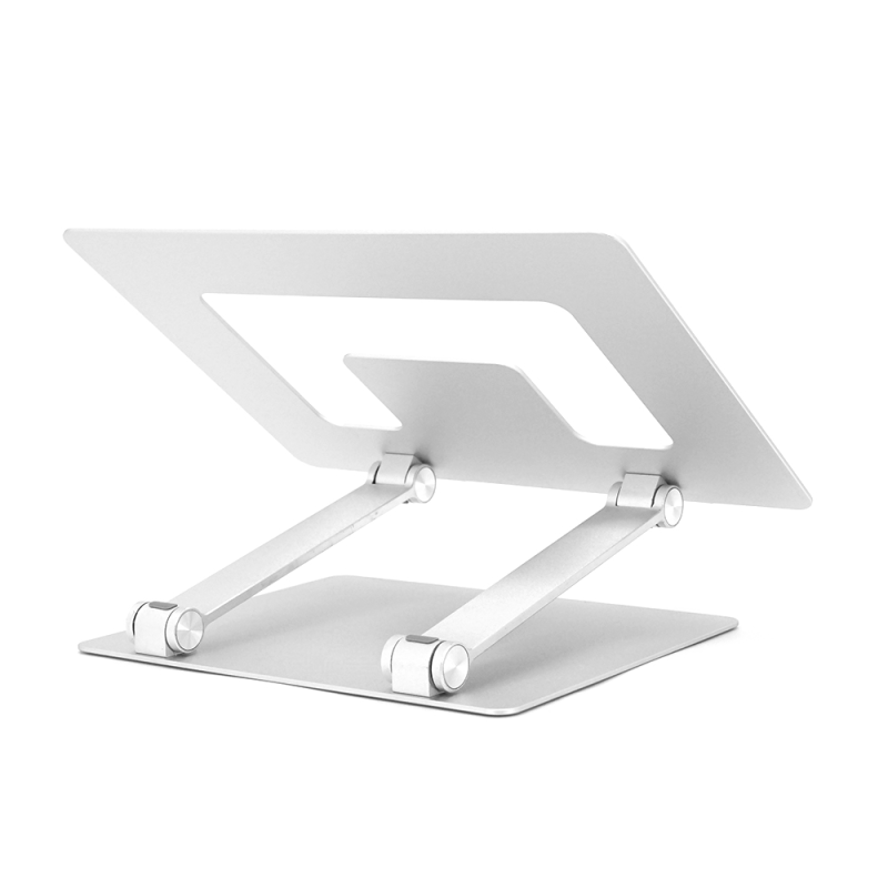 Підставка під ноутбук/планшет L301 складана, до 17', алюміній, колір срібло, 300*220/240*50 мм, 0,92 кг