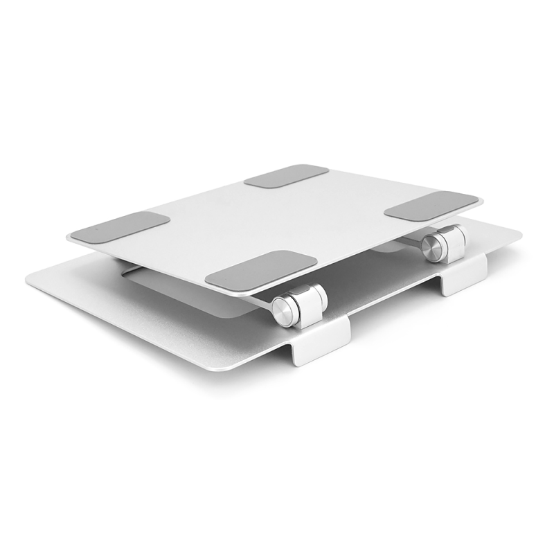 Підставка під ноутбук/планшет L301 складана, до 17', алюміній, колір срібло, 300*220/240*50 мм, 0,92 кг