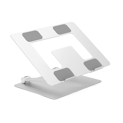 Підставка під ноутбук/планшет L301 складана, до 17', алюміній, колір срібло, 300*220/240*50 мм, 0,92 кг