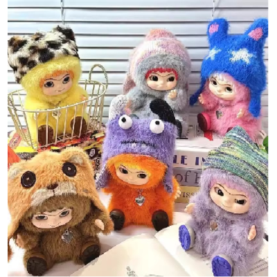 Іграшка-сюрприз лялька м'яка Wakuku (6 non-repeating generation), 15см, Mix color, Затемнений пакет, Box