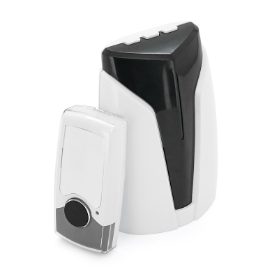 Комплект бездротового дверного дзвінка SunnyBell ST-1002B, частота 433 МГц, відстань до 100м, 36 мелодій до 80 дБ, світлова індикація