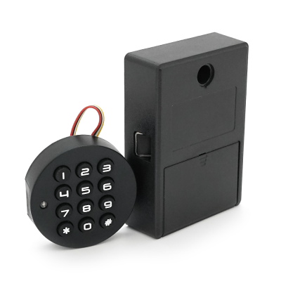 Електронний замок PiPo PF029+PBF20 для шаф і висувних ящиків з кодовим паролем, 3*AAA, Φ50.5 x 21 mm