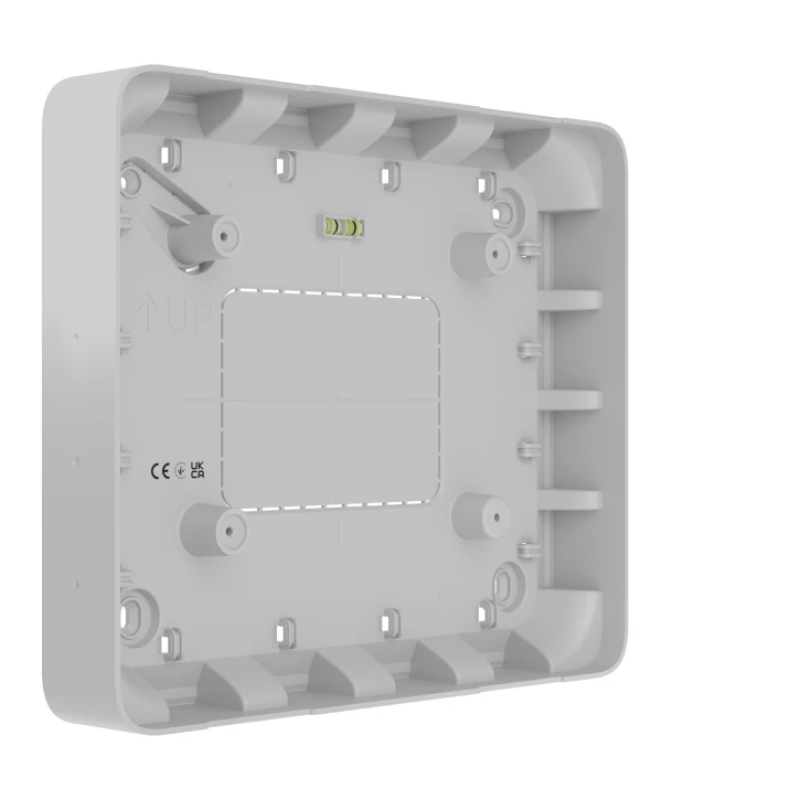 Монтажна коробка Ajax GlandBox White для підведення живлення до EN54 Fire Hub Jeweller