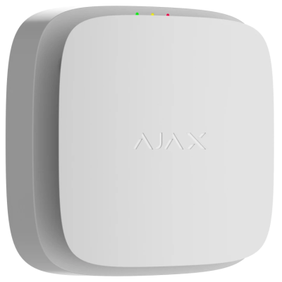 Бездротовий адресний пожежний сповіщувач димовий Ajax EN54 FireProtect (Smoke) Jeweller White